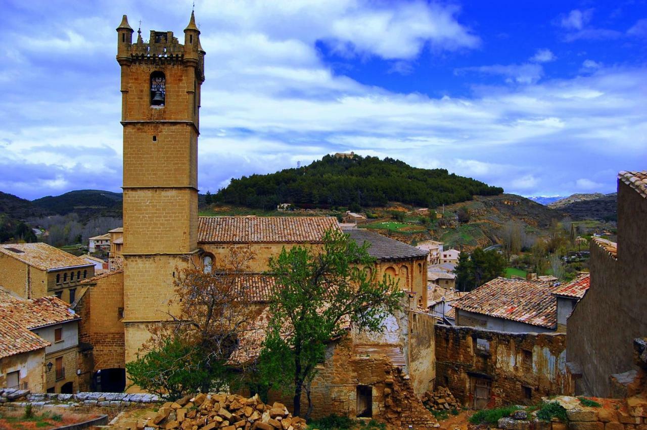 La Posada Del Arba El Frago Bagian luar foto